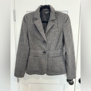 Classic Gray Women's Blazer, S